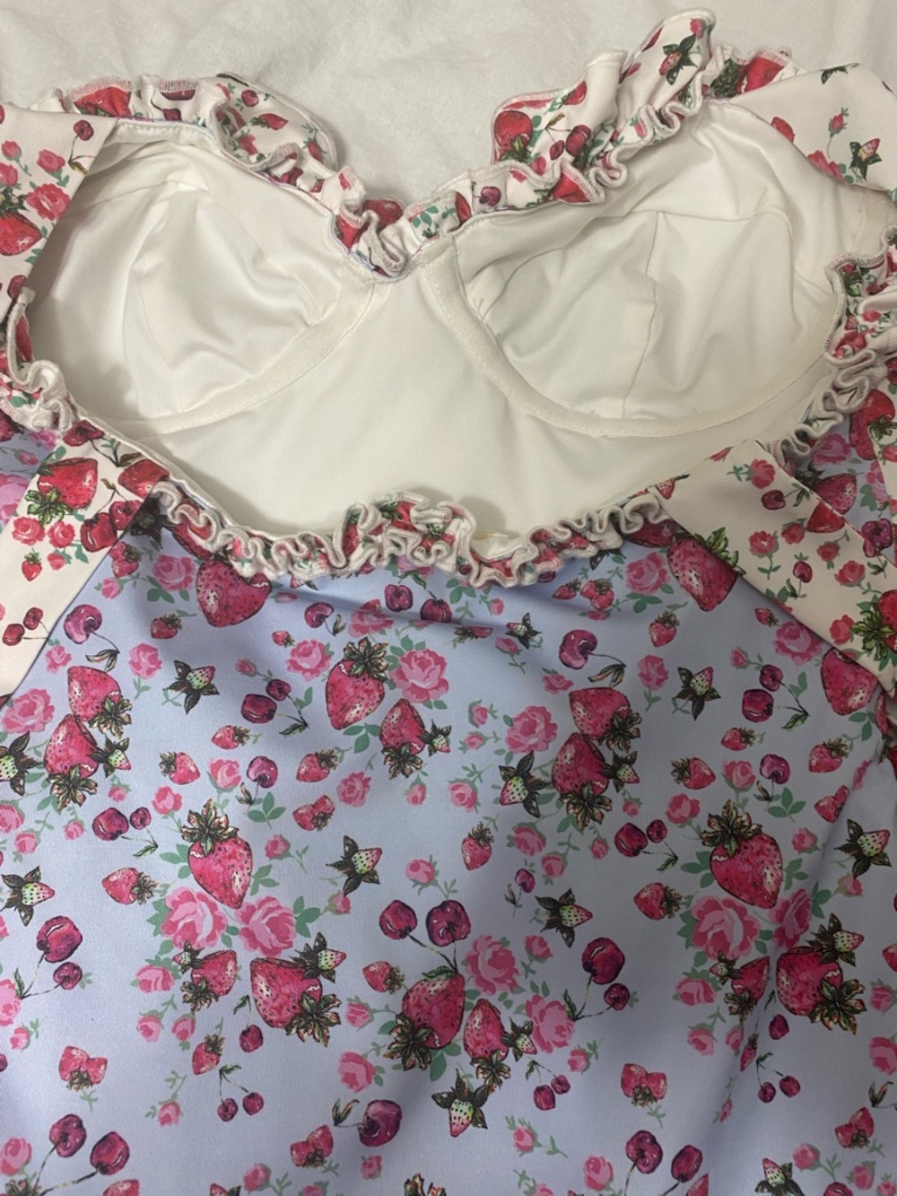 Love Shack Fancy floral bathing suit size S - Picture 5 of 5